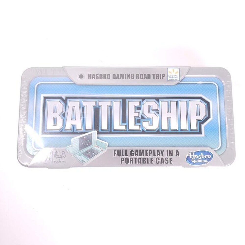 Hasbro Battleship Road Trip Game Case Portable Travel